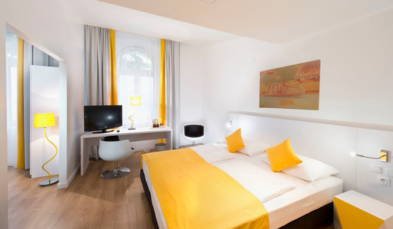 Allergy-friendly superior double room in Düsseldorf City Centre